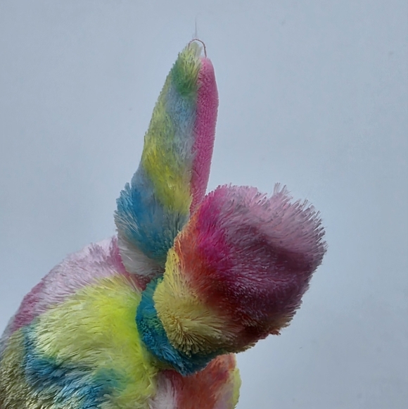 Ty Beanie Boos Lollipop The Rabbit Pastel Rainbow Beanie Baby Plush Toy - Picture 6 of 6